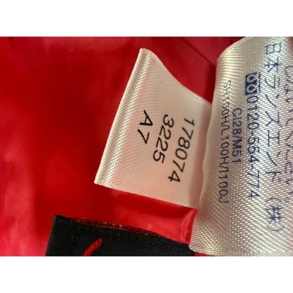 Lands End Womens White Quilted PrimaLoft Hooded Puffer Jacket Pink Lining Size M - Picture 11 of 17